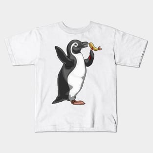 Penguin Fish Tempura Kids T-Shirt